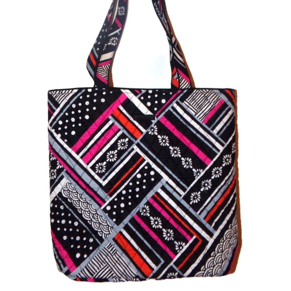 VERA BRADLEY MULTI COLOR & PRINT TOTE BAG